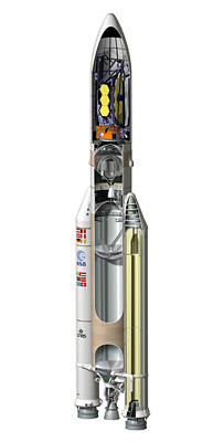 Cutaway: JWST inside Ariane 5