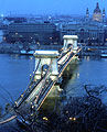 Chain Bridge in Budapest