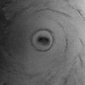 ASAR Wide Swath Mode image of Hurricane Katrina's eye