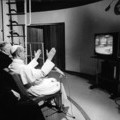 Paul VI watching Apollo 11 landing to Moon