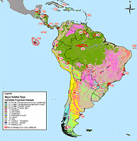 World Heritage Sites and first level habitat types