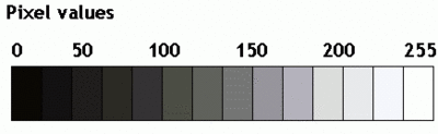 Pixel values