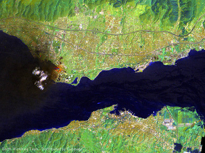 Landsat image of Turkey