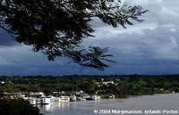 Porto Velho seen from the river Madeira