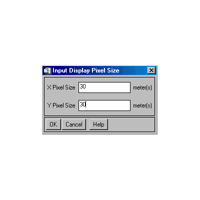 Input Display Pixel Size