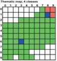 Suitable classification depends on the purpose of the map