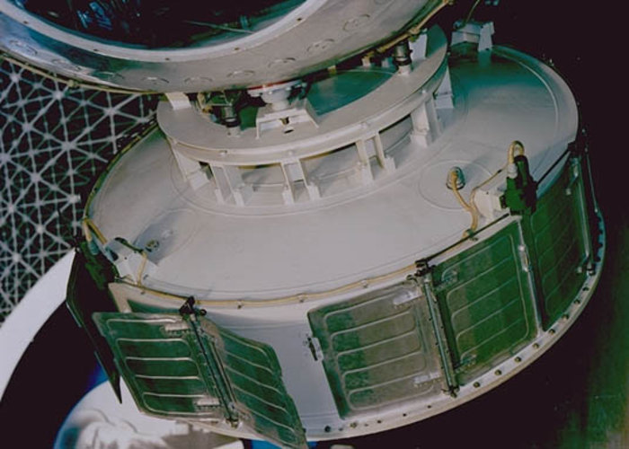 Bion-6 spacecraft displayed