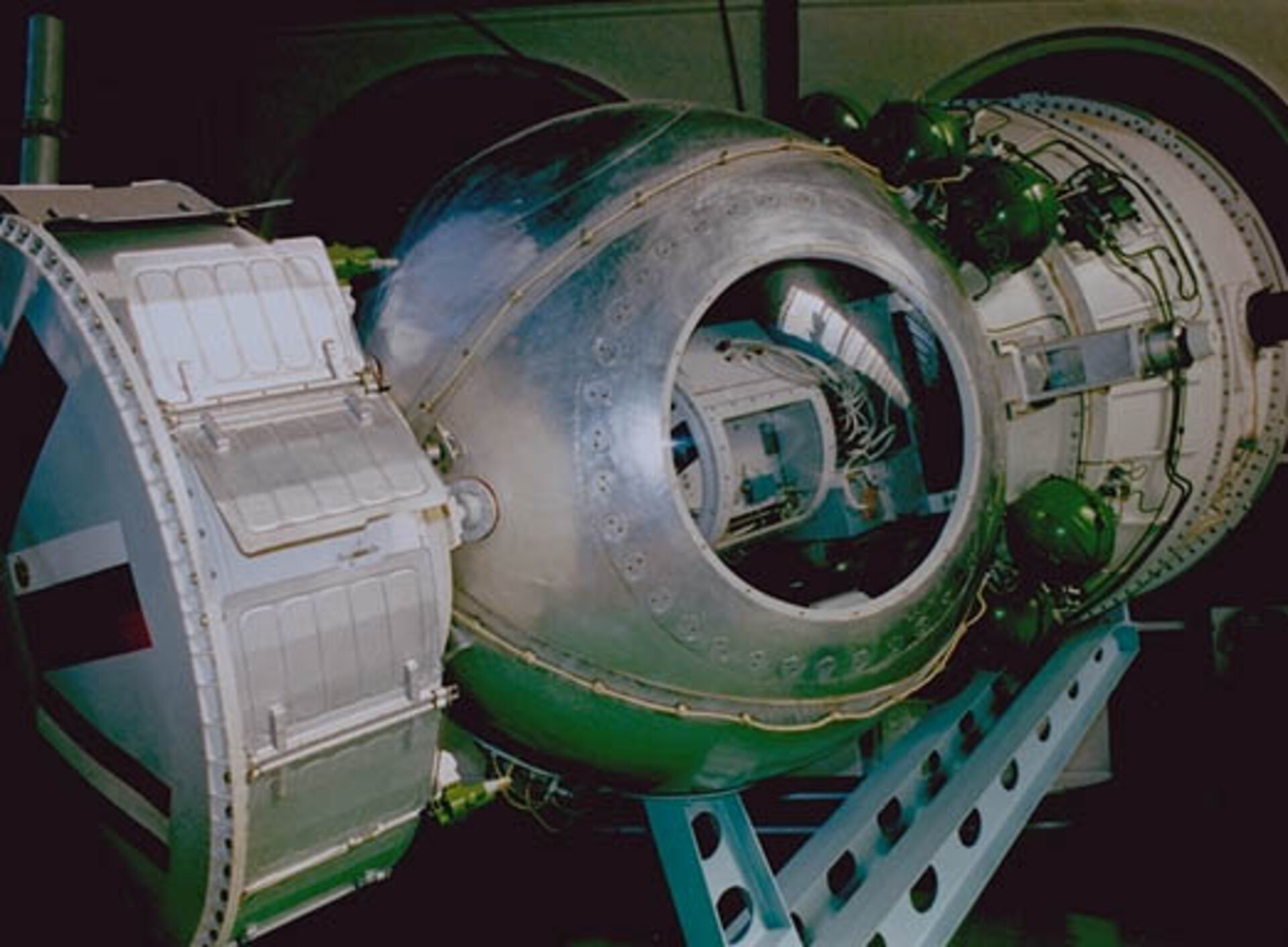 Bion-6 spacecraft displayed