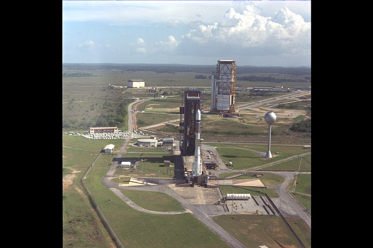 ELA-1/2 launch pads at Kourou