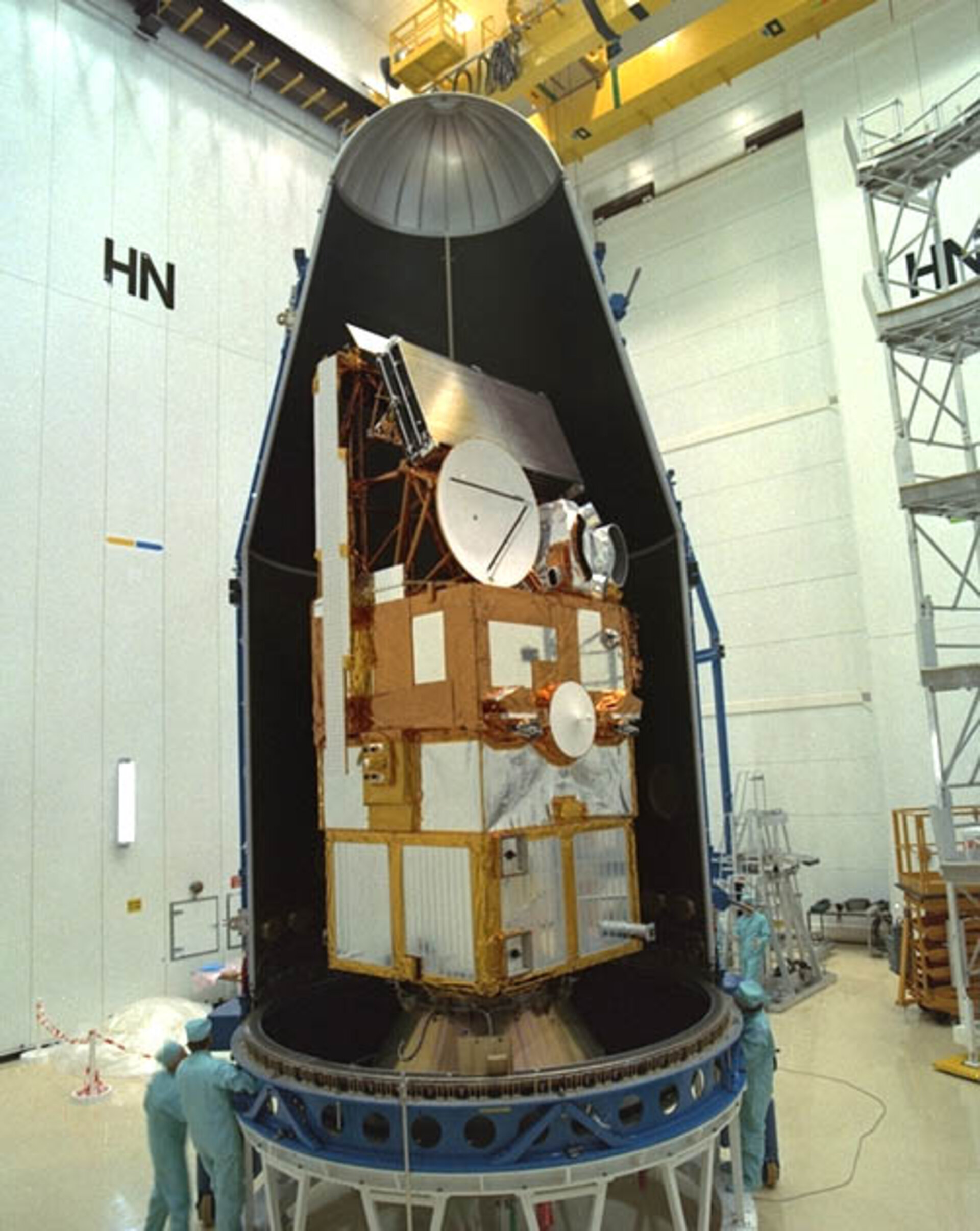 ERS-2 final launch preparations