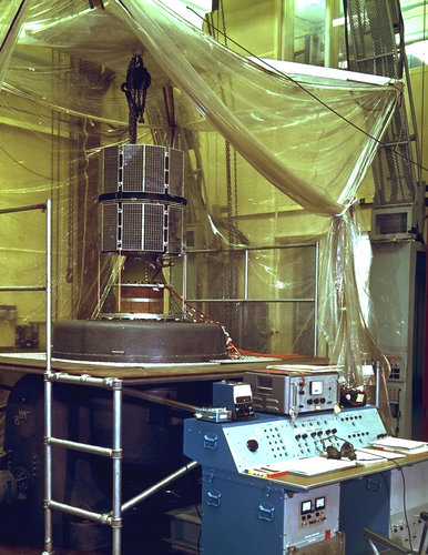 ESRO-2 testing at ESTEC