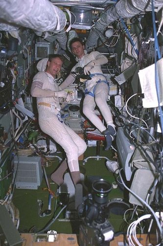 EuroMir-95: EVA preparations