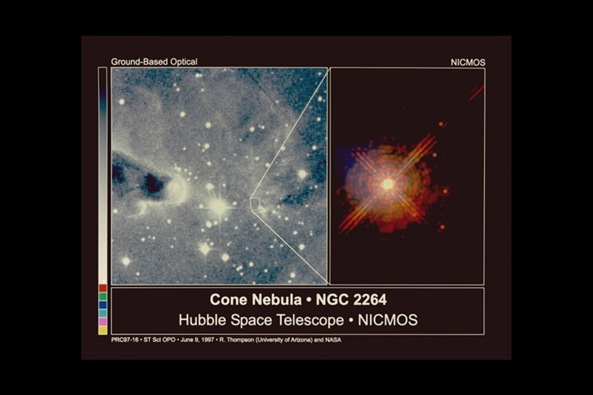 Hubble images stellar nursery
