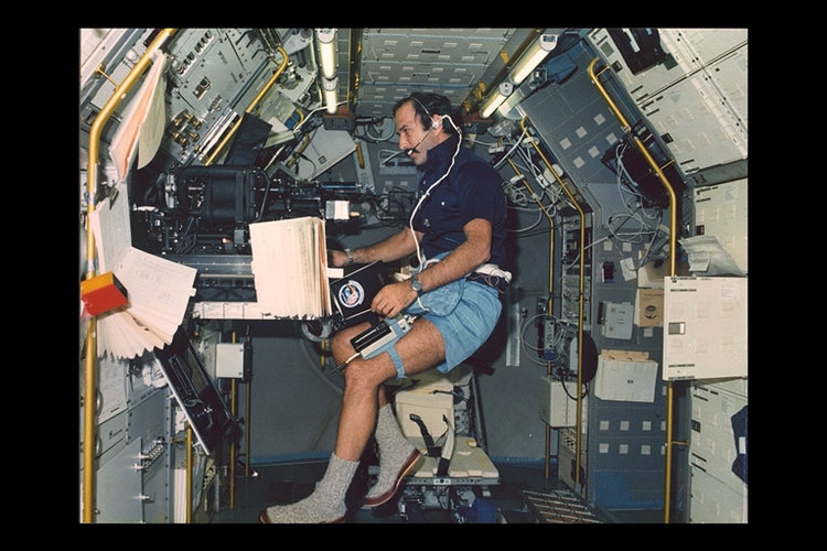 Ockels during Spacelab-D1 mission