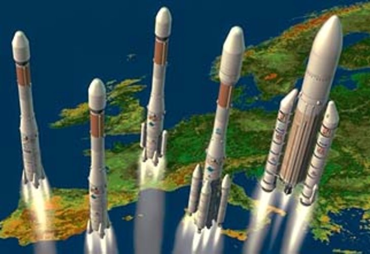 The Ariane launch vehicle family