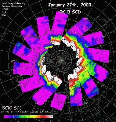 Chlorine activation over the Arctic