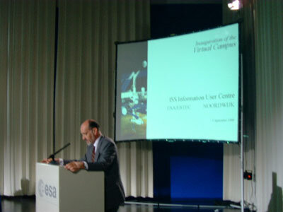 ESA Director General at the Virtual Campus inauguration