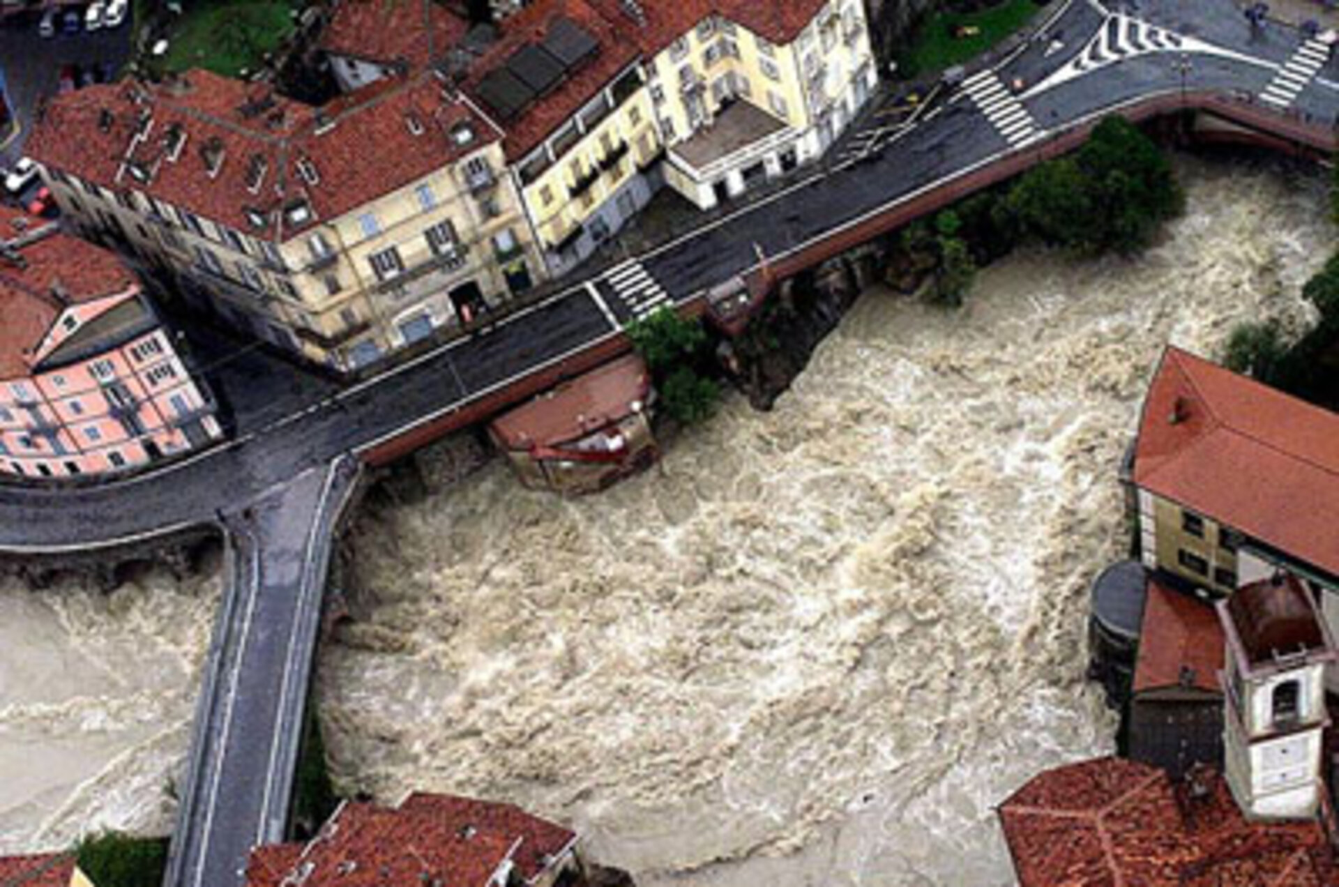 Floods in Ivrea (Italy)