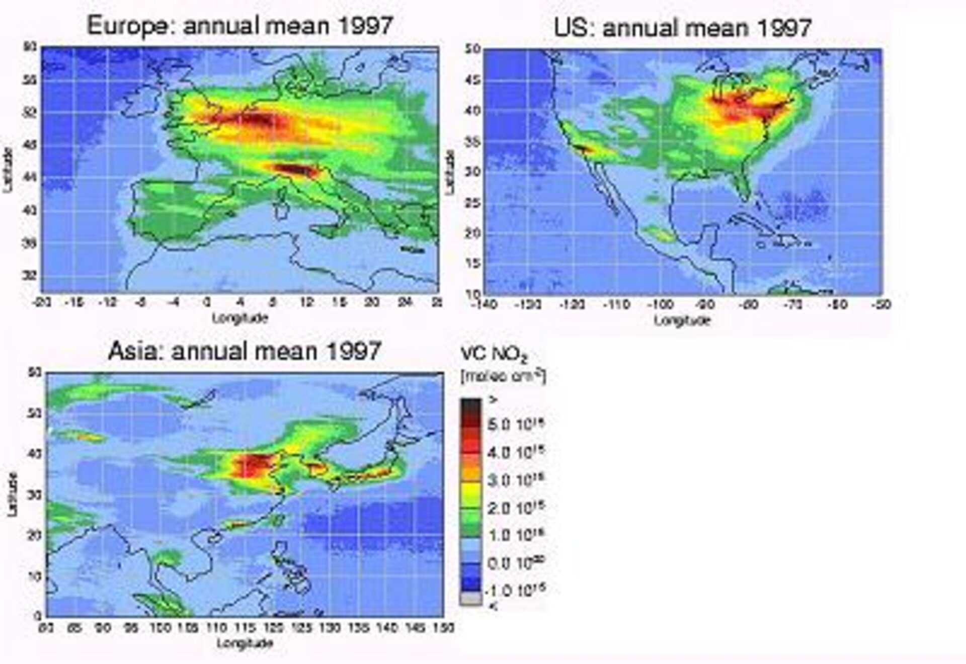 Nitrogen dioxide emission