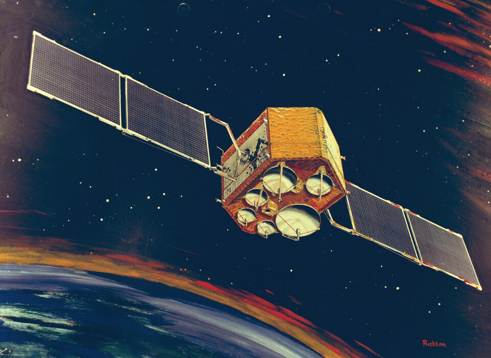 Orbital Test Satellite (OTS) - artist's impression