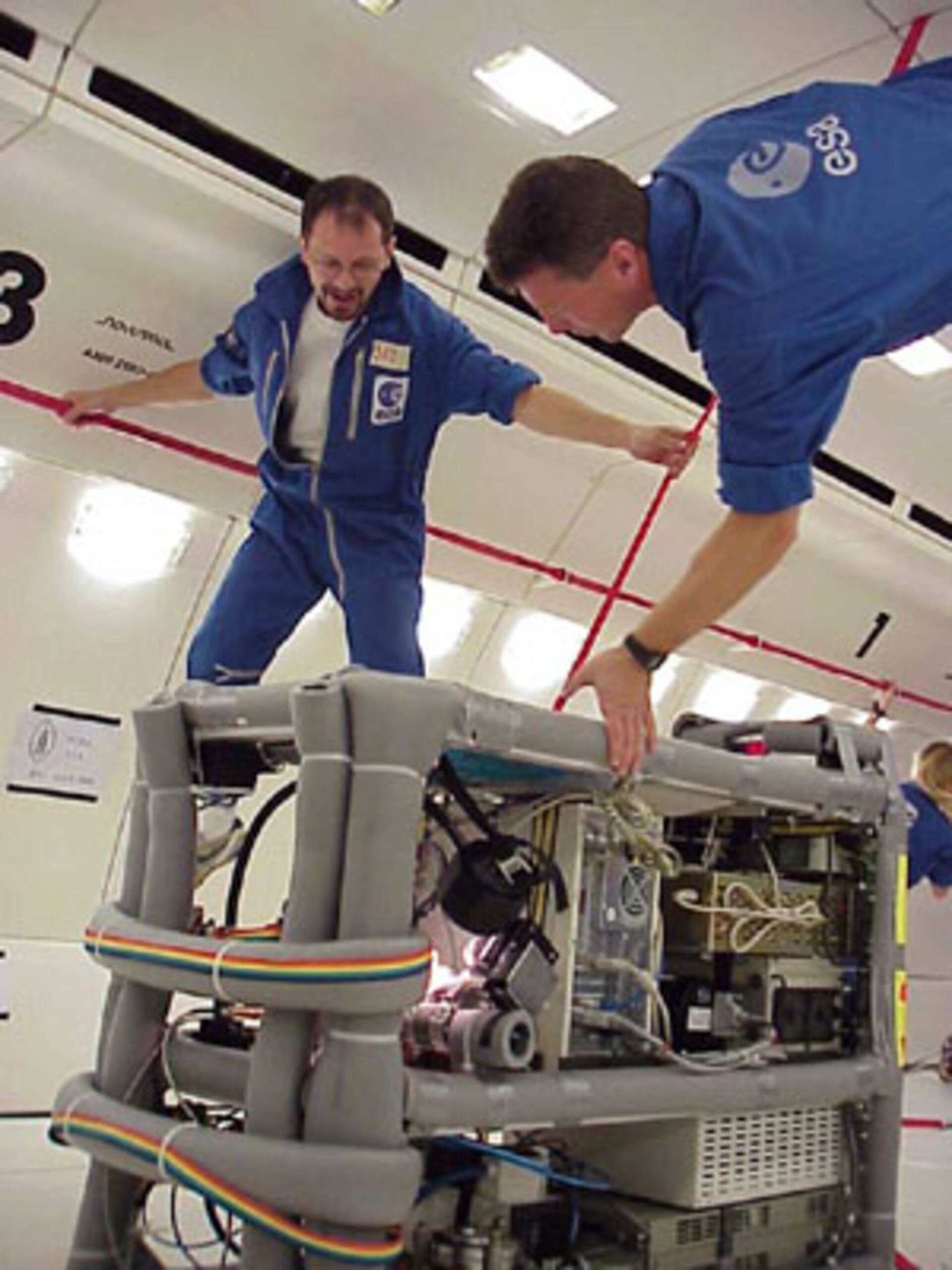 Working in zero-gravity