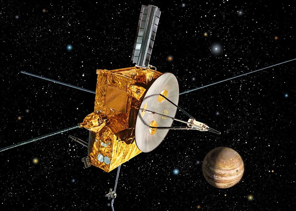 Ulysses at Jupiter encounter