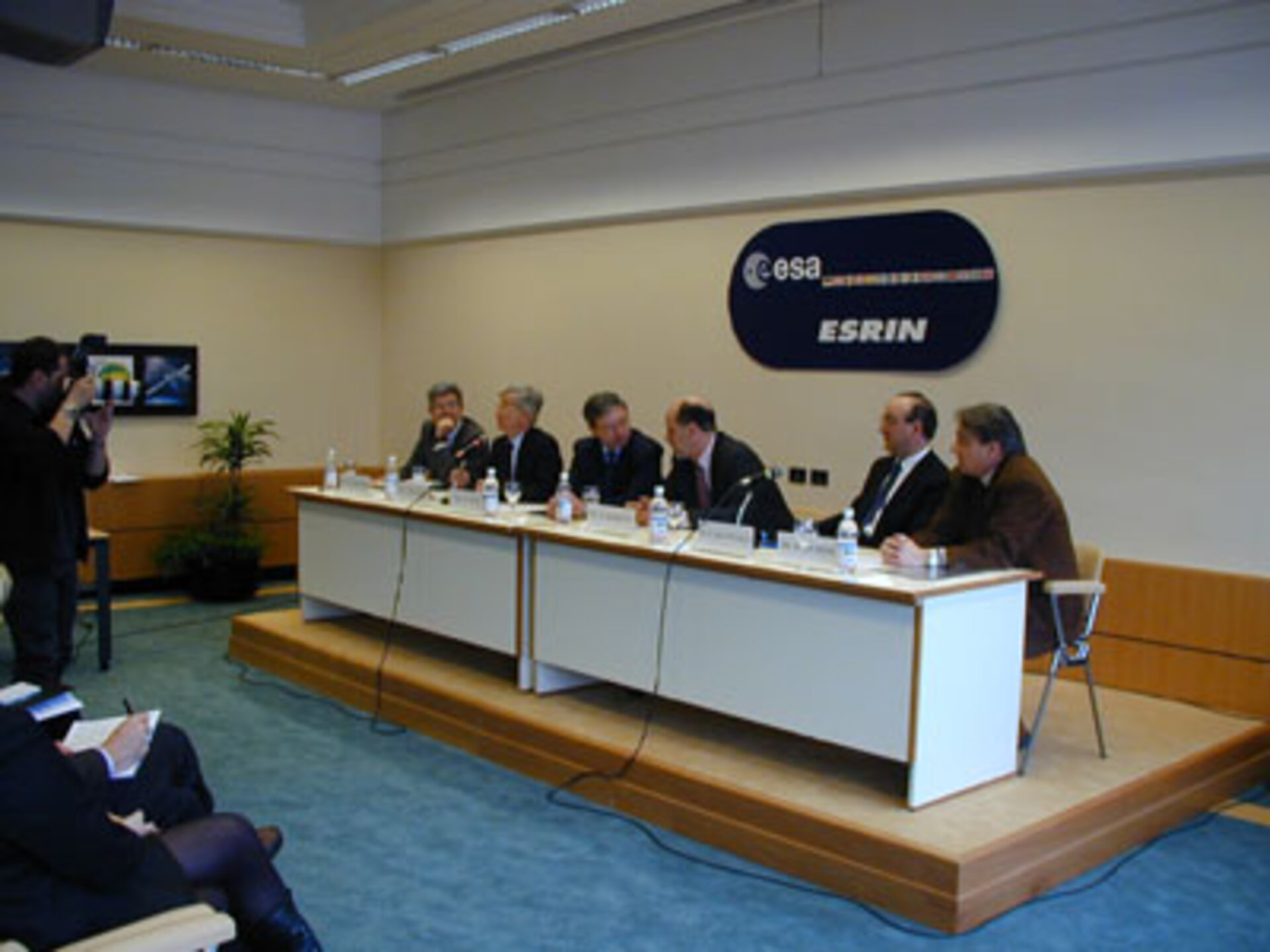 Inaugurazione dell'ASDC a ESA-ESRIN