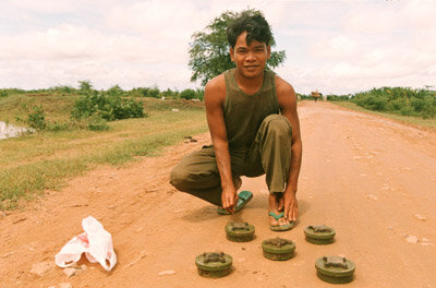 Anti-personnel mines in Cambodia