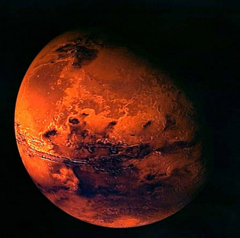 Un'immagine di Marte