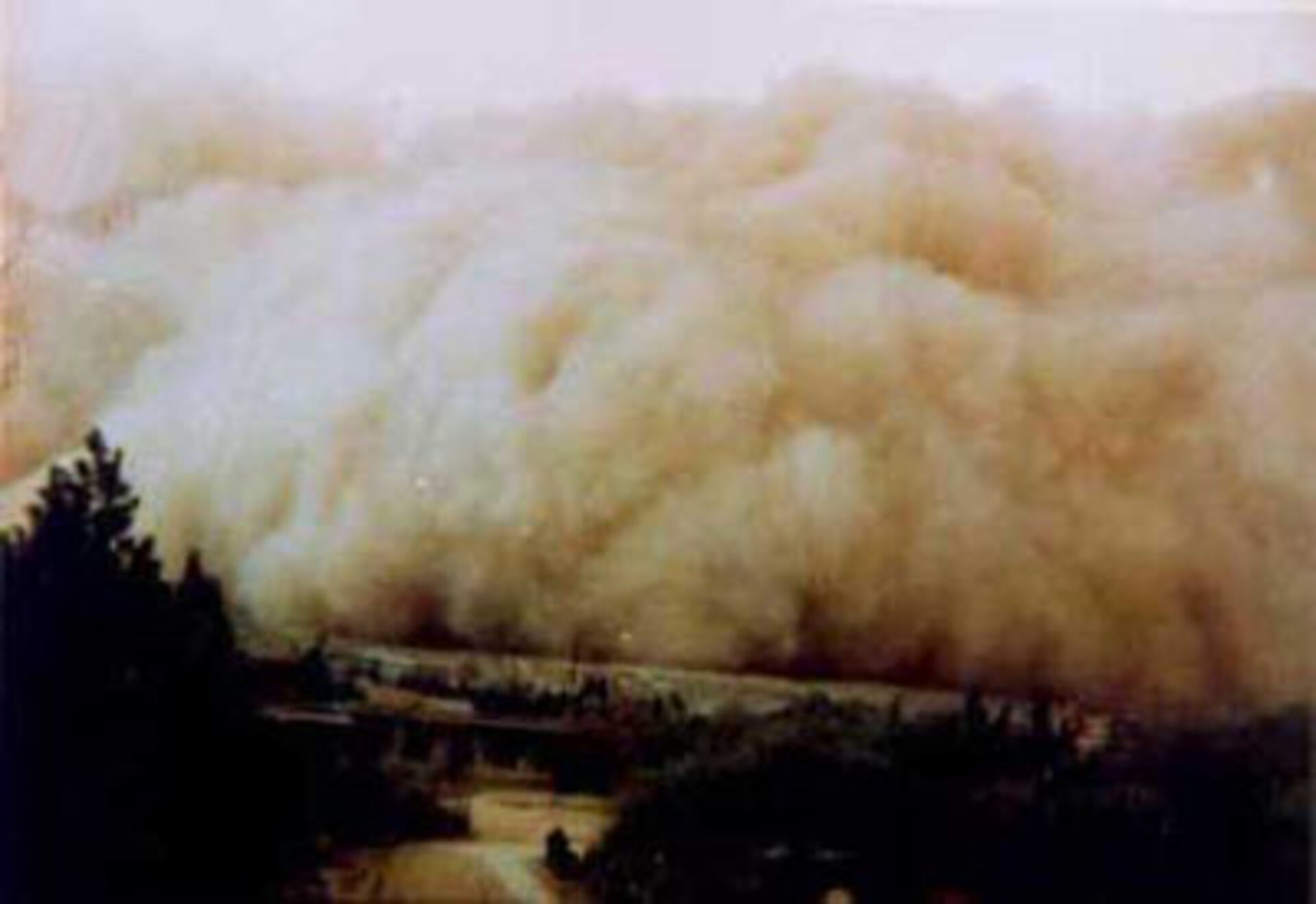 Sandstorm in China April 2001