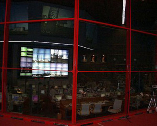 The Jupiter Mission Control room