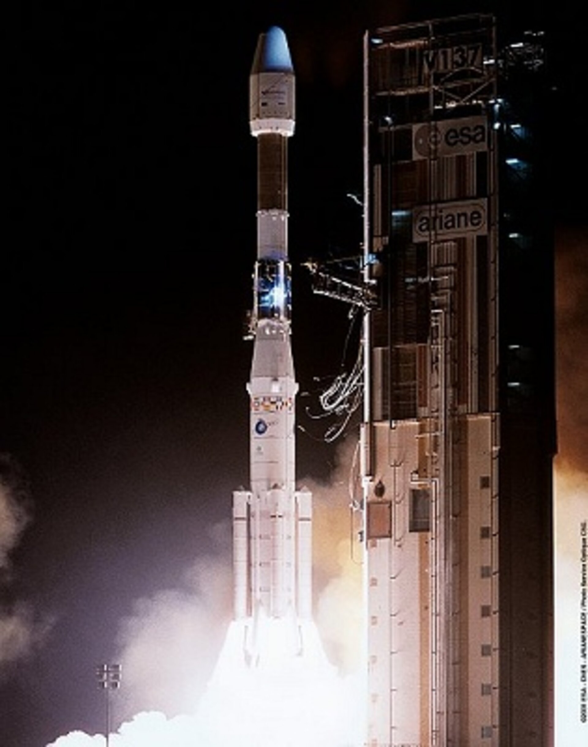 Ariane 44P carrying the Eurasiasat 1 spacecraft