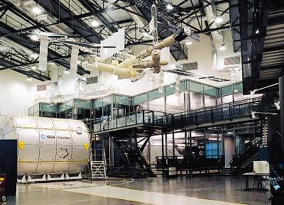 Inside the ISS User Information Centre at ESTEC, Noordwijk