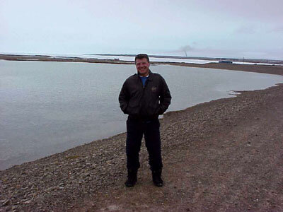 Vladmir Pletser in Resolute bay