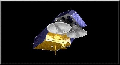 Concept illustration for the CryoSat satellite design