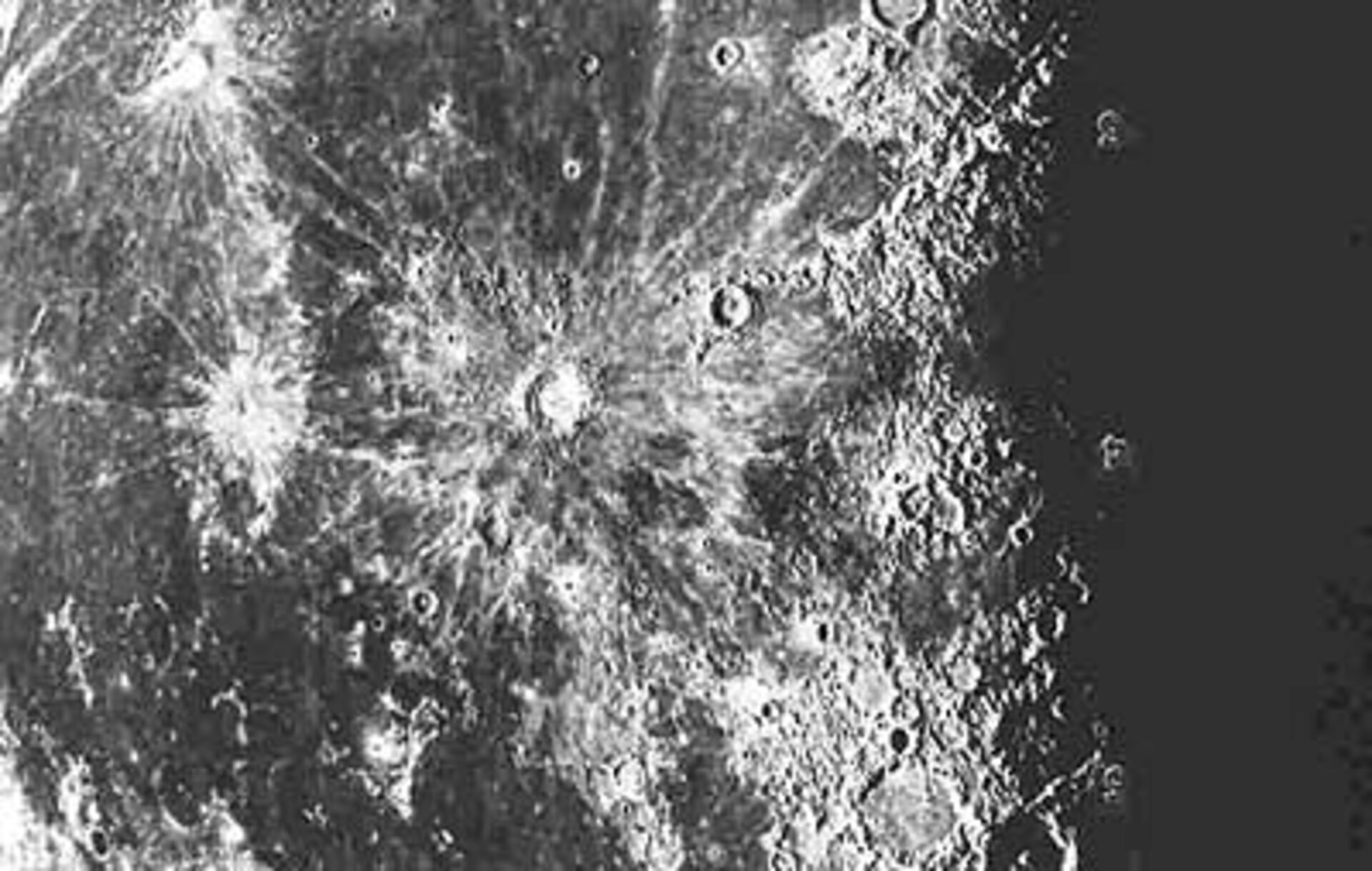 Moon craters