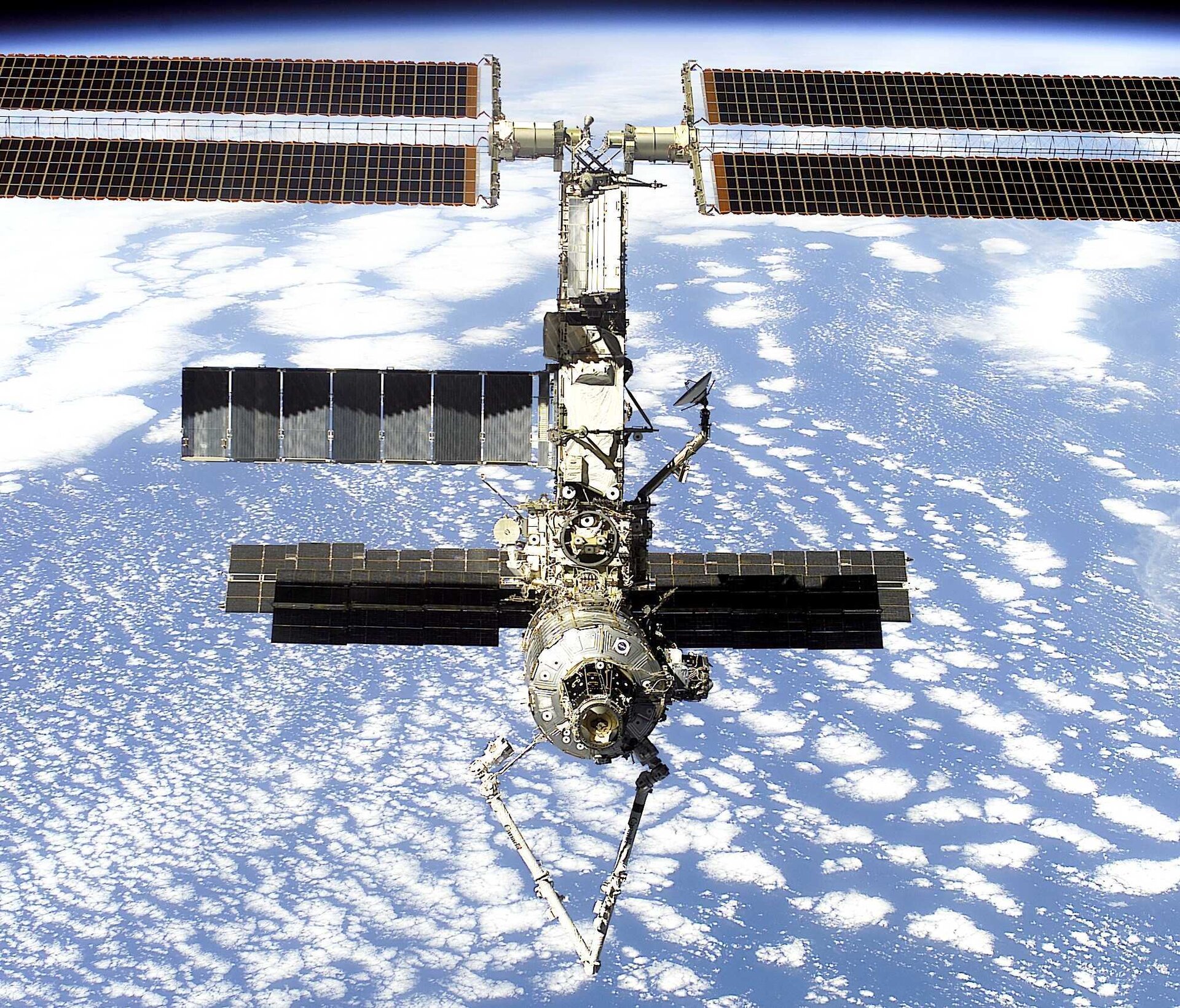 International Space Station April 2001