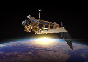 Envisat satellite, artist's impression