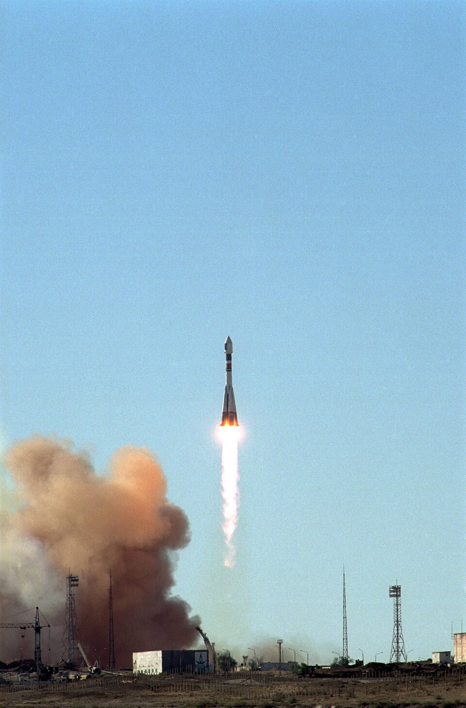Cooperation with ESA - Cluster satellites were launched from Baikonur in 2000
