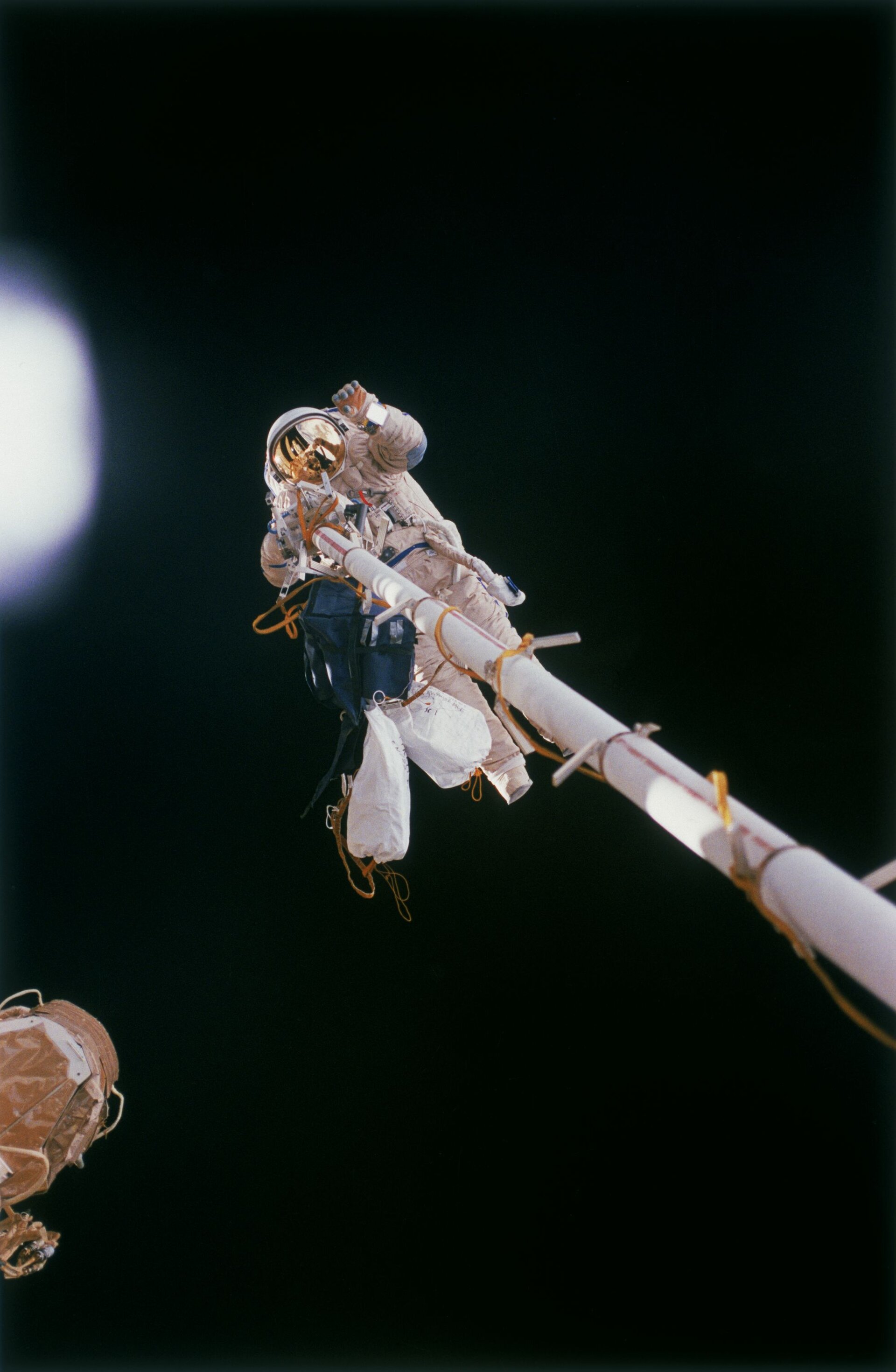 The first spacewalk for an ESA astronaut took place during Euromir 95