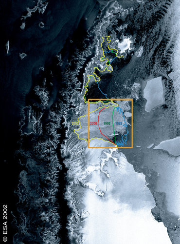 ASAR looks at the Antarctic Peninsula