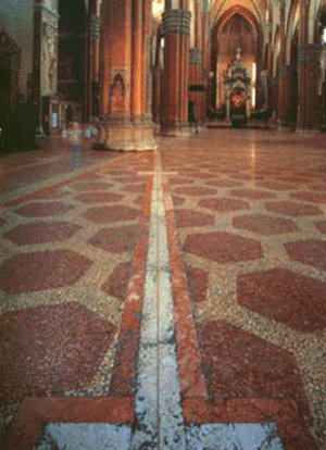 Cassini's Sun calendar in the Basilica of San Petronio