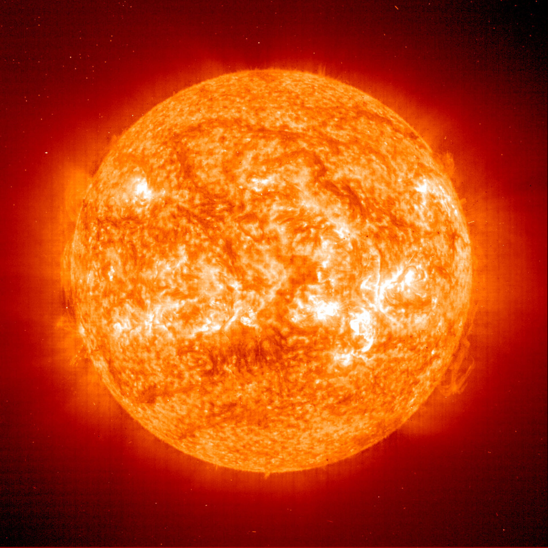 The Sun's hot atmosphere today