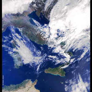 Italy – MERIS – 21 March 2002