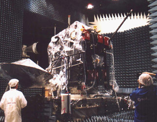 Rosetta bei Tests zur elektromagnetischen Verträglichkeit
