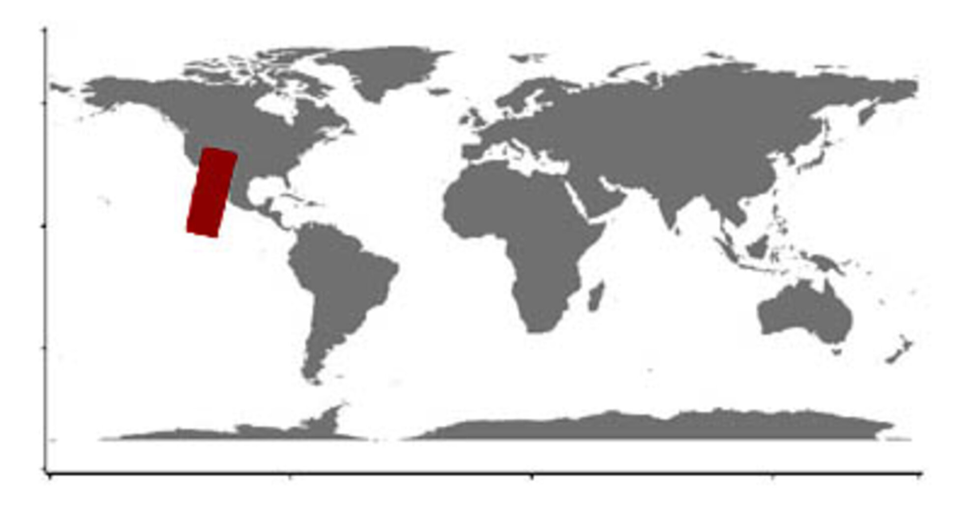 The image swath of Envisat’s MERIS sensor