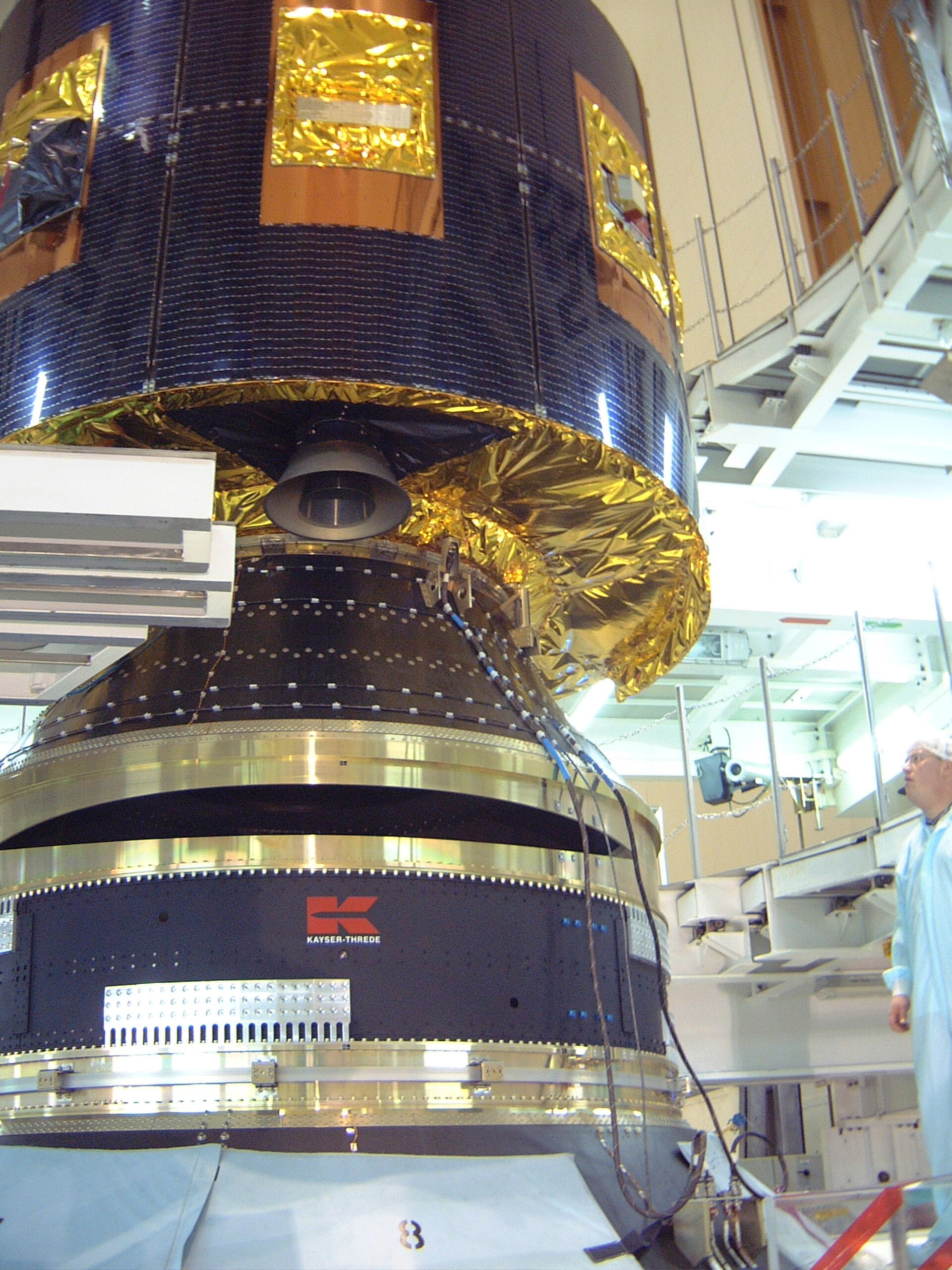 MSG-1 installed on the launcher in the BAF
