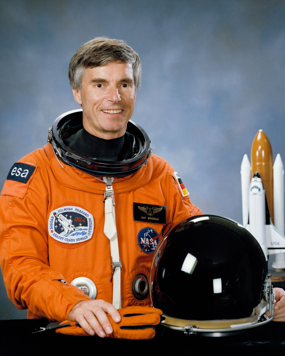 Deutscher ESA-Astronaut Ulf Merbold