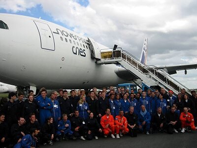 Participants of the 2002 Student Parabolic Flight Campaign