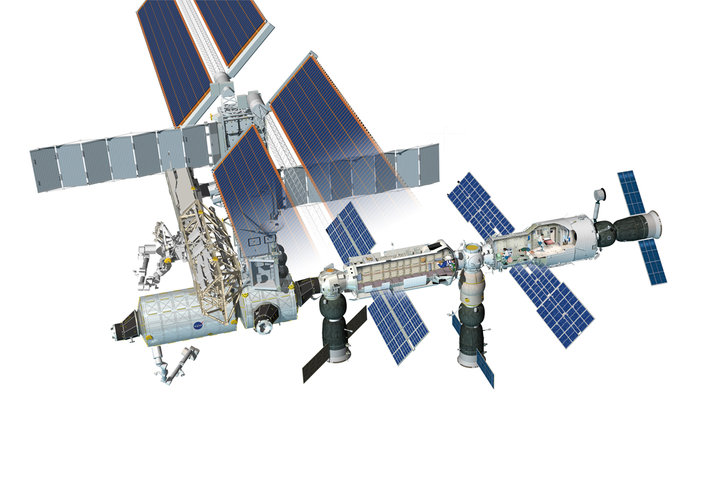 Artist's impression of the International Space Station